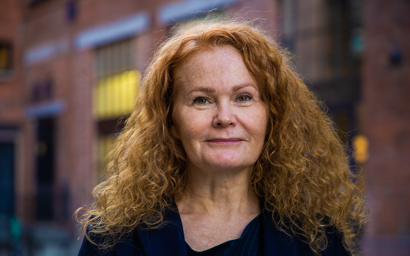 Ansattportrett utendørs